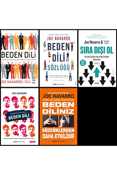 Alfa Yayınları Beden Dili - Beden Dili Sözlüğü - Sıra Dışı Ol - Tehlikeli İns...