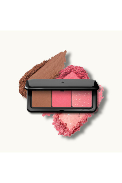 Kiko Kiko Milano Multi-Finish Blush Palette No. 03 Pink - 7g