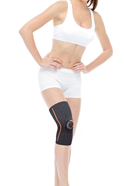 ORLEX دعامة الركبة المحبوكة مع دعم للفخذ - دعامة غطاء الركبة (ORX) ® -DZ29)