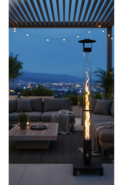 Fatih Spor Malzemeleri Yeni Nesil Pelet Sobası | Kafe, Bahçe, Teras Isıtıcı |...