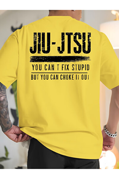 Rayan & Hoor Style Jisu Printed Oversize Cotton Crew Neck T-Shirt