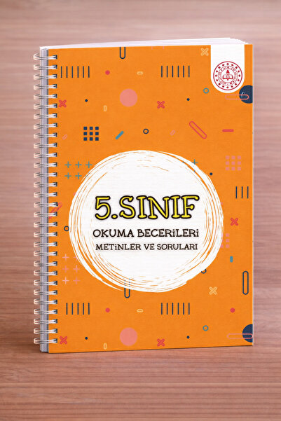 Yetsis Yayınları İlkokul 5. Sınıf Okuma Becerileri Metinler ve Soruları kitab...