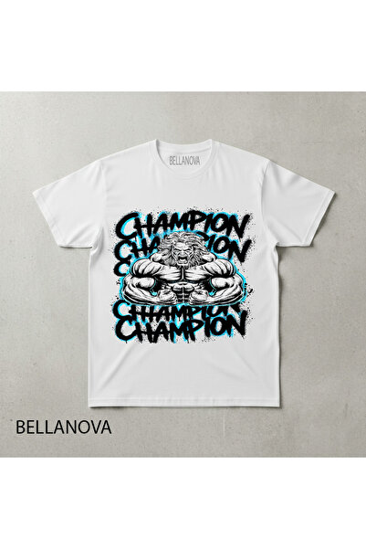 bellanova Premium White Basic Sports Tshirt