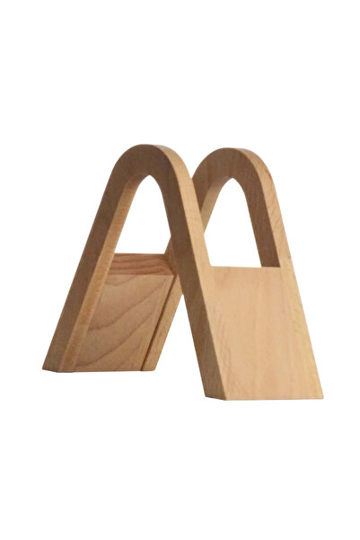 ecocoffee Coffee filter holder with curved top - beech wood