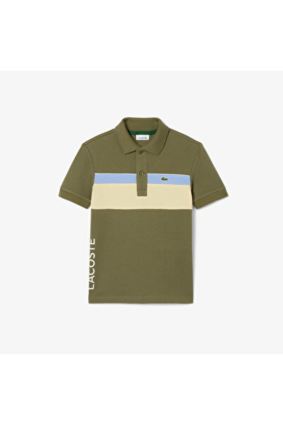 Lacoste Colour-Block Pique Polo Shirt - PJ1141-00-5JB