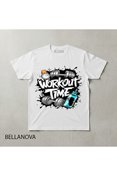 valeriae Premium ΛΕΥΚΟ Βασικό Αθλητικό Μπλουζάκι