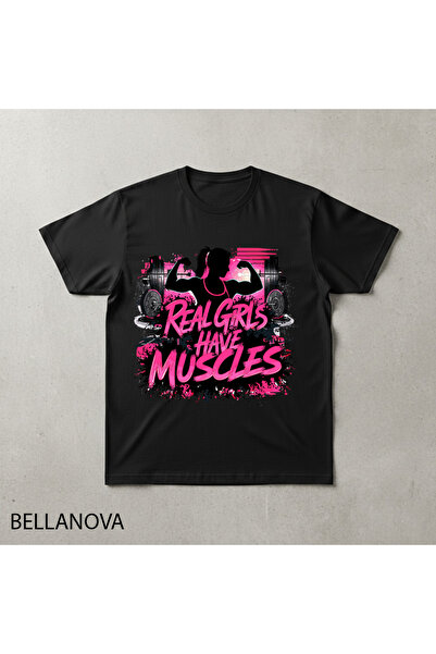 bellanova تيشيرت رياضي أساسي أسود فاخر