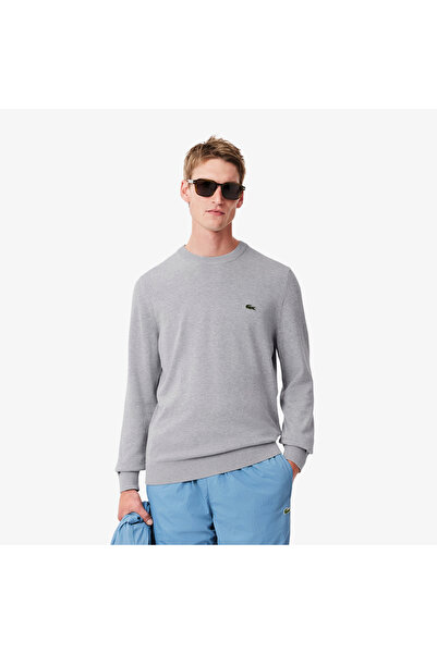 Lacoste Monochrome Crew Neck Cotton Sweater - AH1985-00-CCA