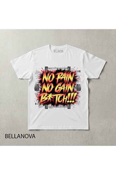 bellanova Premium White Basic Sports Tshirt