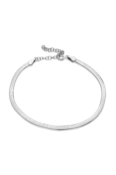 GLOW ACCESSORIES BAE سوار سلسلة إيطالي من الفولاذ المقاوم للصدأ