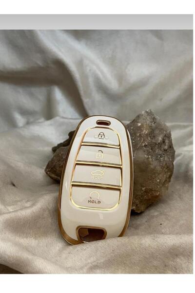 ÖZEN KEYS Hyundai Tucson Sonata Hybrid Nexo Nx4 Santafe 2021-2024 Key Cover W...