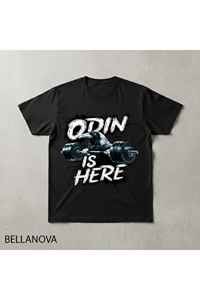 valeriae Premium Μαύρο Βασικό Αθλητικό T-shirt