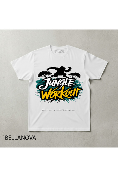 bellanova Premium White Basic Sports Tshirt
