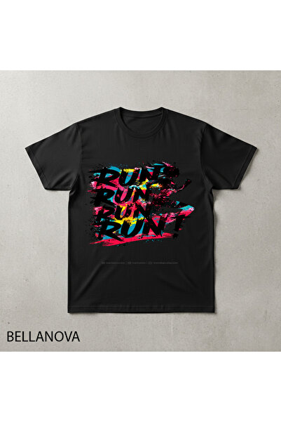 valeriae Premium Μαύρο Βασικό Αθλητικό T-shirt