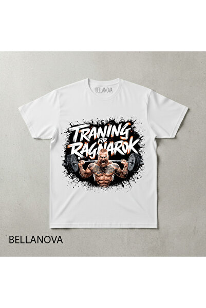 valeriae Premium ΛΕΥΚΟ Βασικό Αθλητικό Μπλουζάκι