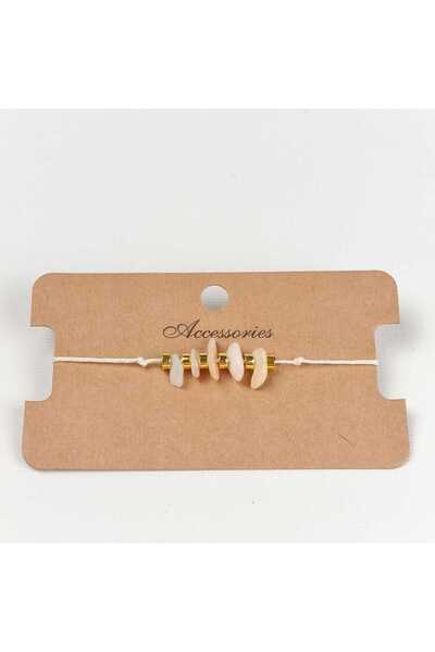 JİMNY JEWELRY Nodi Natural Stone & Hematite Macrame Bracelet