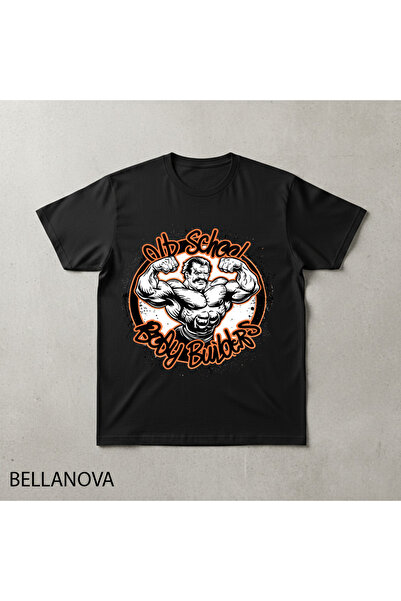 valeriae Premium Μαύρο Βασικό Αθλητικό T-shirt