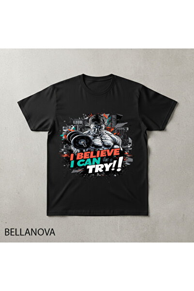 valeriae Premium Μαύρο Βασικό Αθλητικό T-shirt