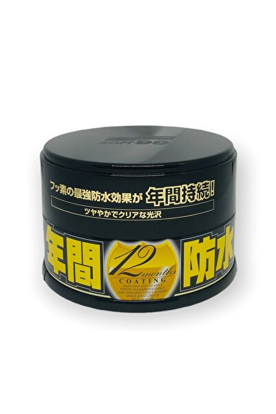 soft99 FUSSO COAT 12 AYLIK WAX – KOYU RENK