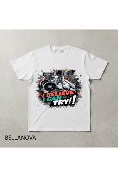 bellanova Premium ΛΕΥΚΟ Βασικό Αθλητικό Μπλουζάκι