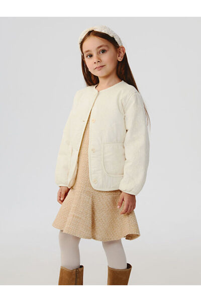 LC Waikiki RMZ GİYİM FARKIYA معطف بناتي مزين بالزهور