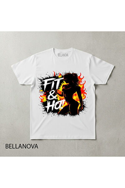 bellanova Premium ΛΕΥΚΟ Βασικό Αθλητικό Μπλουζάκι