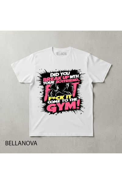 bellanova تيشيرت رياضي أساسي أبيض فاخر