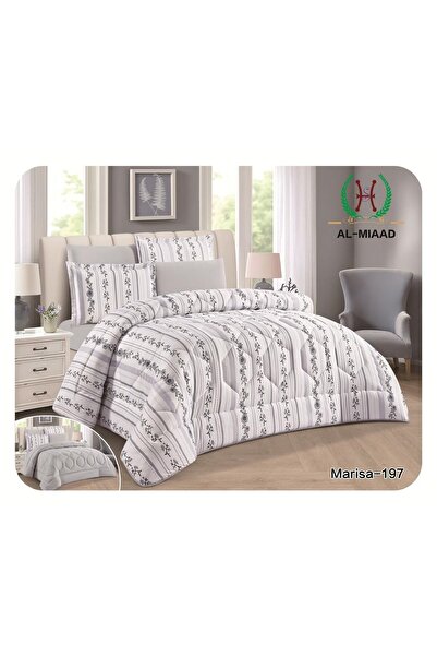 Graciana Single and a half bed sheet set, patterned, double-sided, microfiber...