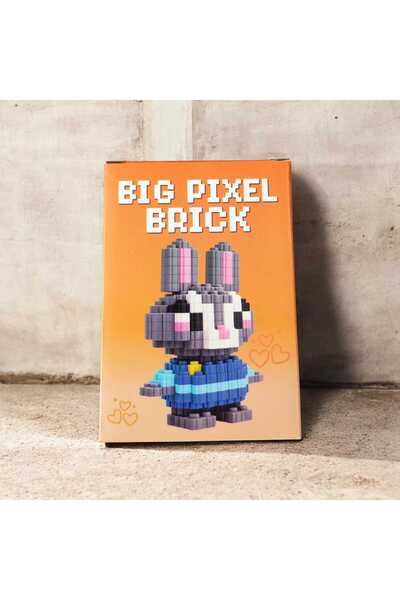 Akçtoys Büyük Boy Tavşan Bricks Lego