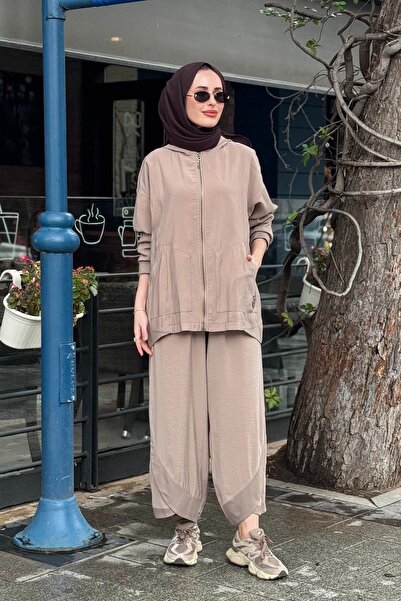 Ceremony Pantolonlu Takım 26Y936 Vizon