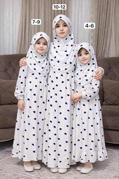 ALDAYER 3 Pcs Children's Prayer Dress