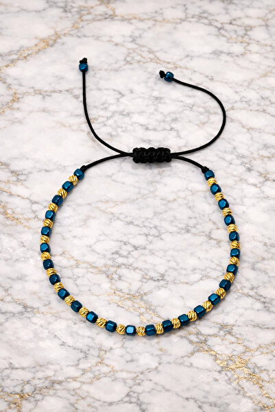 Handmade Bratara Charm Blue Luxury