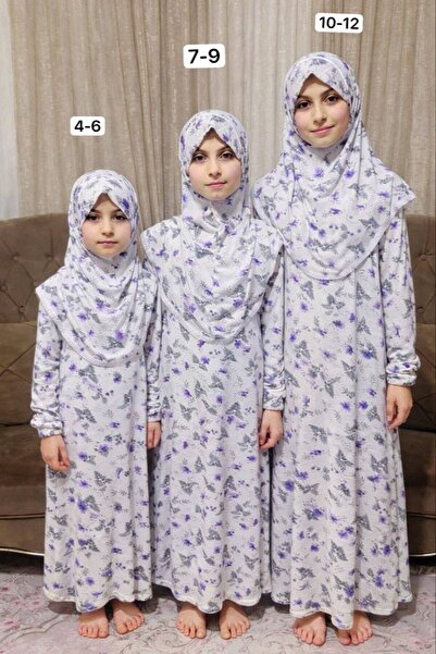 ALDAYER 3 Pcs Children's Prayer Dress