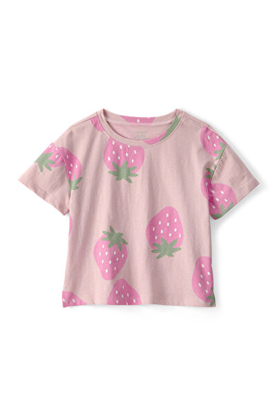 Carter's Little Girl's T-Shirt 2 Age Group-5 Age Group Multi Color