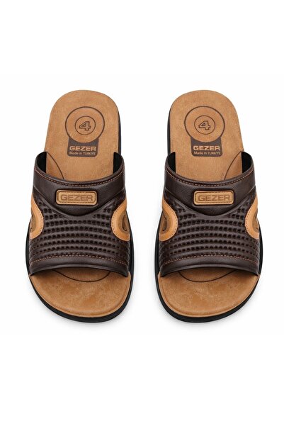 GEZER 4 point orthopedic daily men's slippers