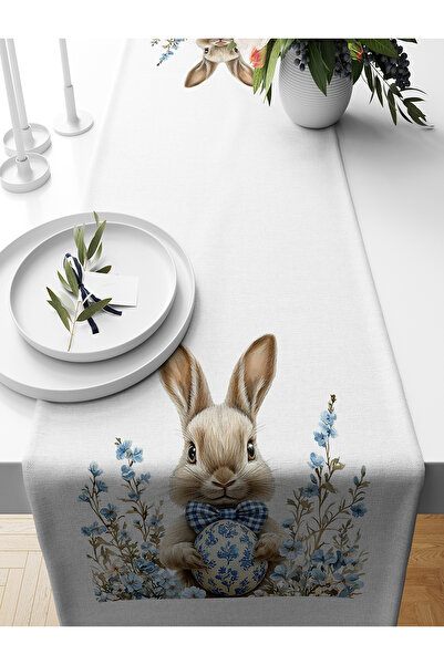 Bertille Home Spring Series 140X40 cm Digital Printed Runner (Spring Easter E...