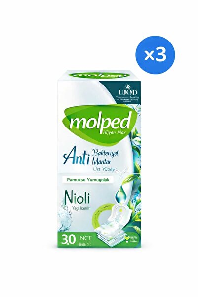 Molped Hygiene Max Daily Pad 30 X 3 Pieces