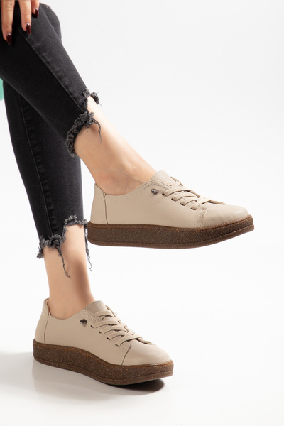 TOGET Lauren Comfort Sole Lace-Up Women's Daily Sneaker Shoes