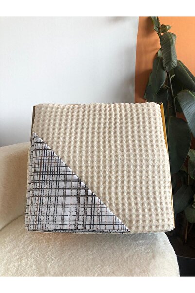 Bikaya Home Double Cotton Luxury Pique Set |   4 Pieces |   Lightweight, Brea...