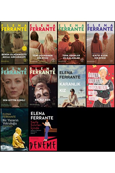 Everest Yayınları Napoli Romanları - Karanlık Kız - Belalı Aşk - Sen Gittin G...