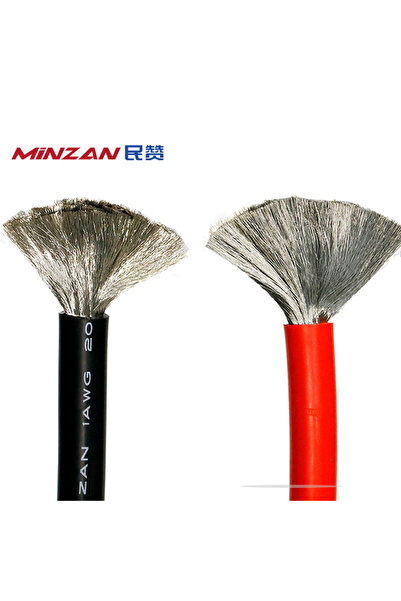 MİNZAN 14 AWG SİLİKON KABLO SİYAH (10 METRE)