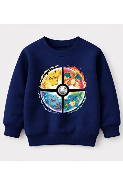 Efendioğlu Design Hanorac cu imprimeu POketop cu 4 caractere, hanorac cu 3 fi...