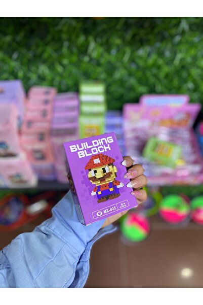 Mevsimsiz Çiçek mario karakterli lego yapımı