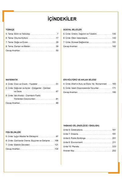 Yetsis Yayınları Ortaokul 7. Sınıf Beceri Temelli Testler 2. Kitap - MEB birebir basım renkli baskılı ciltli