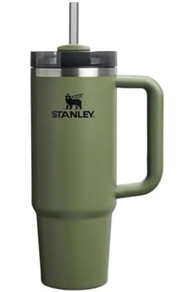 Yıldızan Gnyshop Thermos Cup with Straw, Khaki (Dried), 0.89 Liter 153783