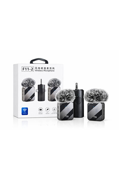 China F11-2 Wireless Lavalier Microphone