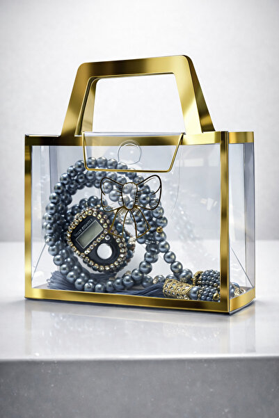 Deniz Elmasları Pearl Prayer Beads in a Transparent Bag, Stoned Zikirmatik – ...