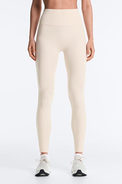 Oysho Comfortlux rib high rise 65 cm bilek hizasında tayt