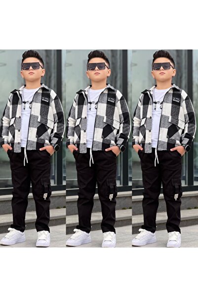 Bisahane Boy's Shirt and Pants Set