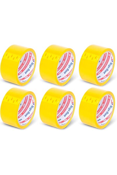 Nacario Nrcrioshop 45 mm X 40 Mt Yellow Tape 6 Pieces 1201248
